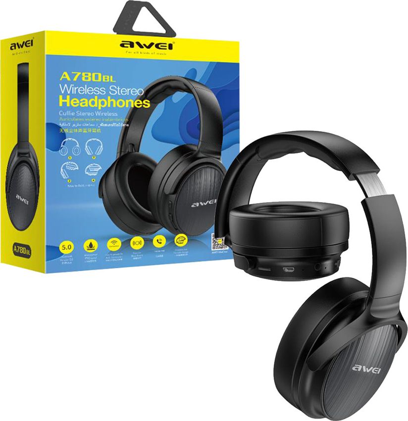 фото Навушники з мікрофоном Awei A780BL (AWEI023BLK)