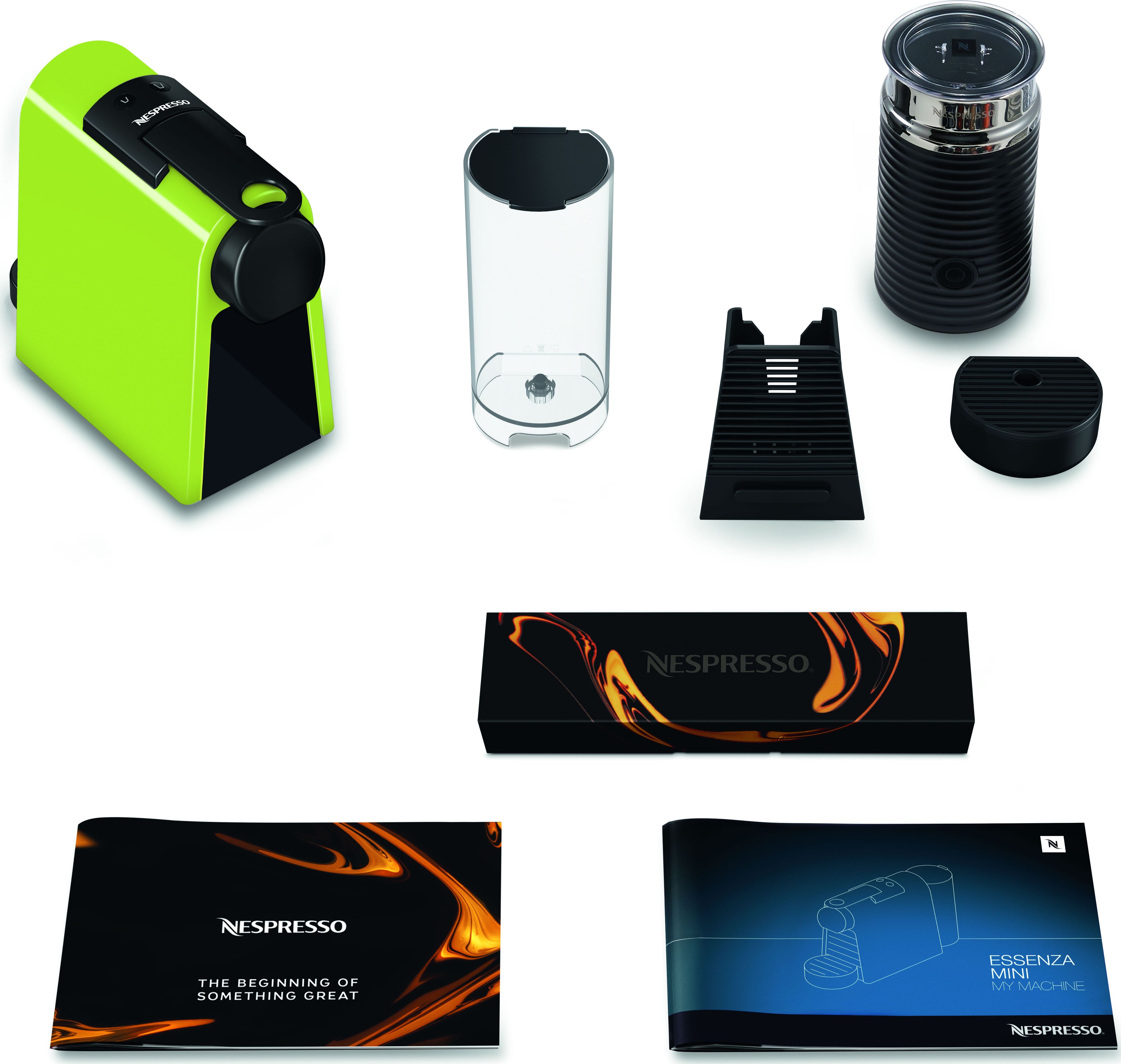 фото Капсульна кавоварка Nespresso Essenza Mini D30 Lime