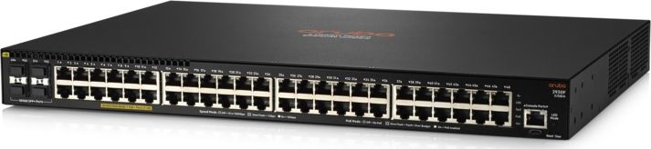 фото Комутатор керований 3 рівня HP Aruba 2930F-48G-PoE+4SFP+740W (JL558A)