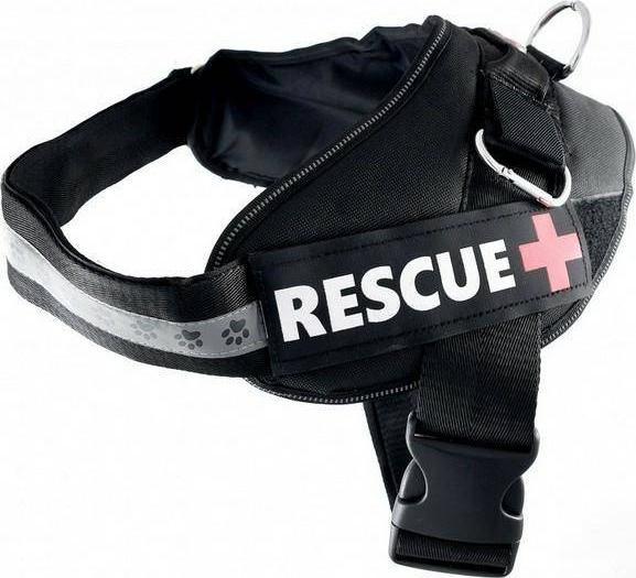 Aqua Nova PETNOVA SZELKI MOCNE RESCUE XXL 75-100CM CZARNE HA-RESCUE-BL-XXL