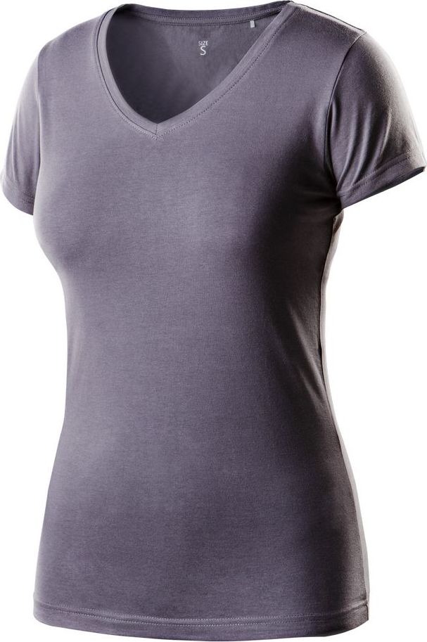Neo T-shirt (T-shirt damski ciemnoszary, rozmiar M)