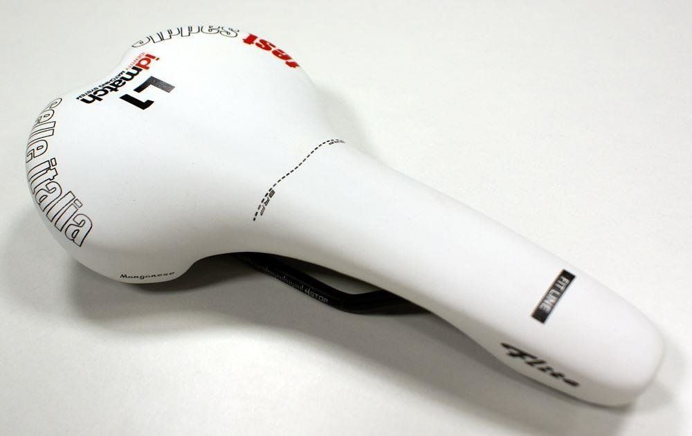 Selle Italia Siodło SELLE ITALIA FLITE L (id match - L1) manganese tube 7, białe, testowe zestaw SIT-0000000000134 (NEW)