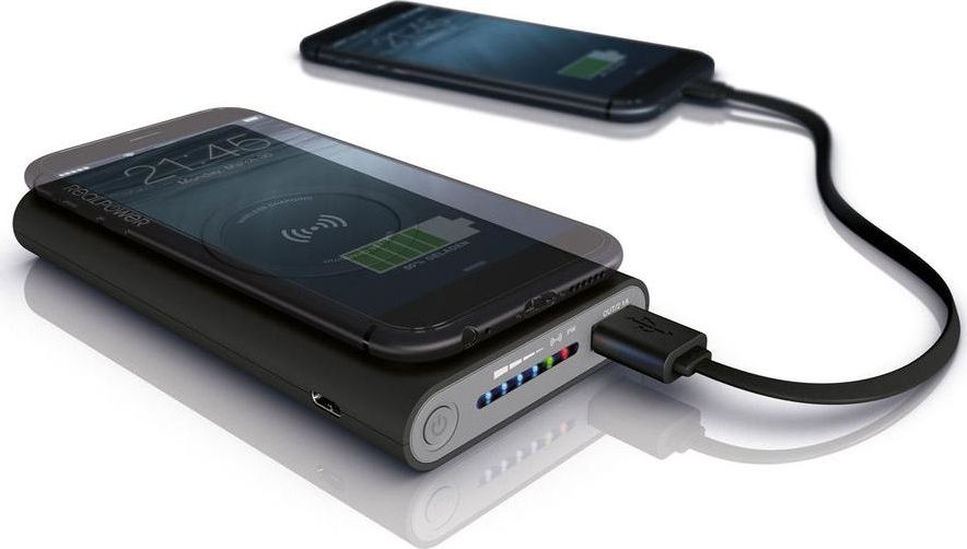 фото Зовнішній акумулятор (павербанк) Realpower PB-8000 8000mAh Black (249865) 1