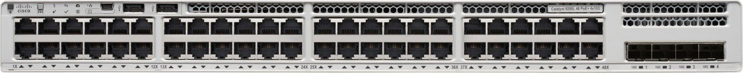 фото Комутатор керований Cisco C9200L-48P-4X-A