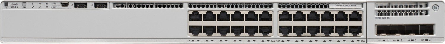 фото Комутатор керований Cisco C9200-24P-A