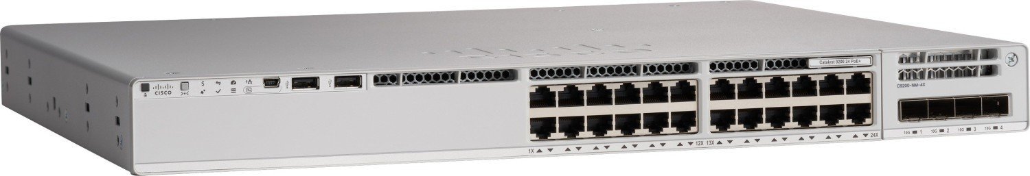 фото Комутатор керований Cisco C9200-24P-A