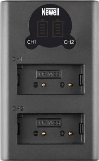 Ładowarka do aparatu Newell Ładowarka dwukanałowa Newell DL-USB-C do akumulatorów NP-W126