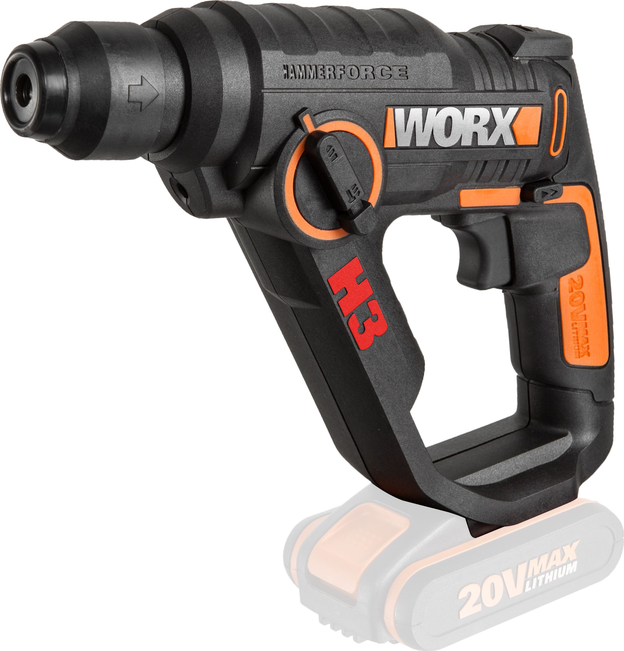 фото Перфоратор Worx WX390.9