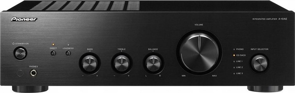 фото Интегральный усилитель Pioneer A-10AE Black
