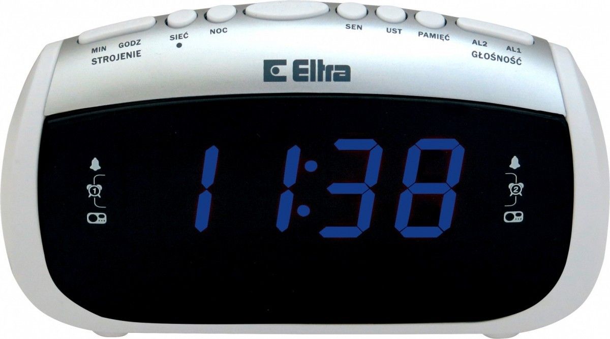 фото Настільний годинник Eltra Zosia 312PLL White