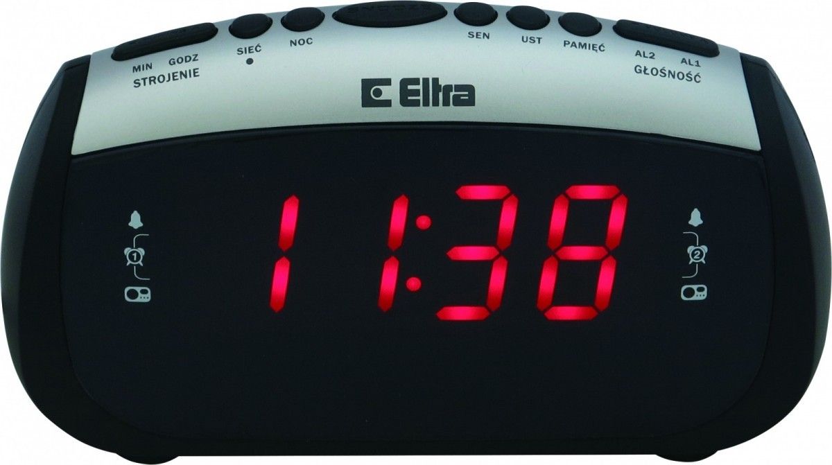 фото Настільний годинник Eltra Zosia 312PLL Black