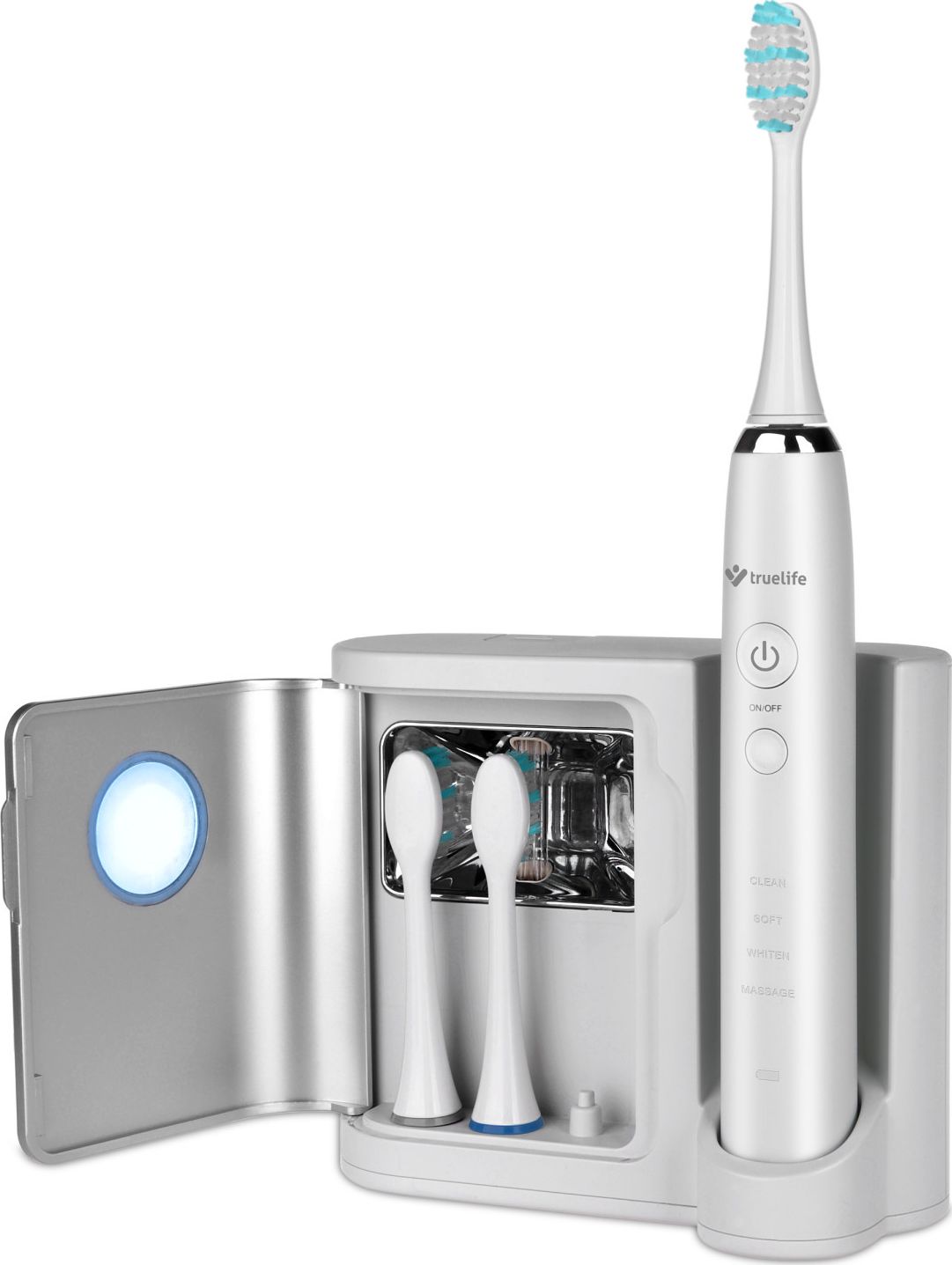 фото Електрична зубна щітка TrueLife SonicBrush UV White