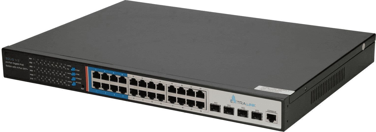 фото Комутатор керований Extralink ZEUS V2