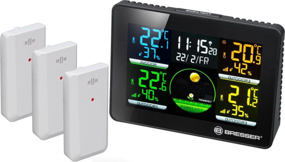 фото Метеостанція Bresser Thermo Hygro Quadro NLX (7000023)