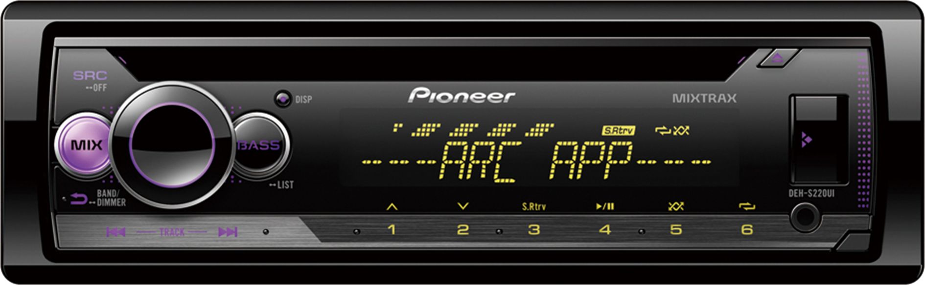 фото CD-MP3-магнитола Pioneer DEH-S520BT