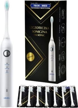 фото Електрична зубна щітка Tech-Med TM-Sonic White