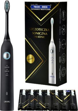фото Електрична зубна щітка Tech-Med TM-Sonic Black