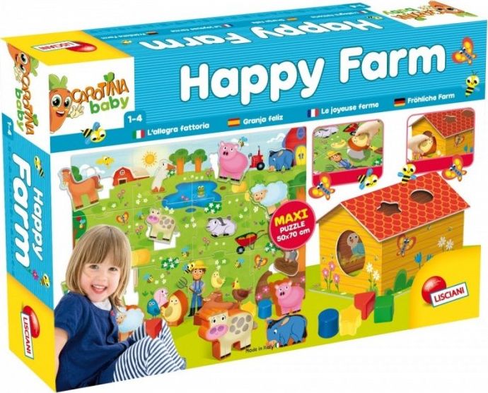 Lisciani Carotina Baby Szczęśliwa farma 72248 LISCIANI