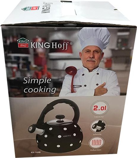 фото Чайник Kinghoff KH-1048 Black