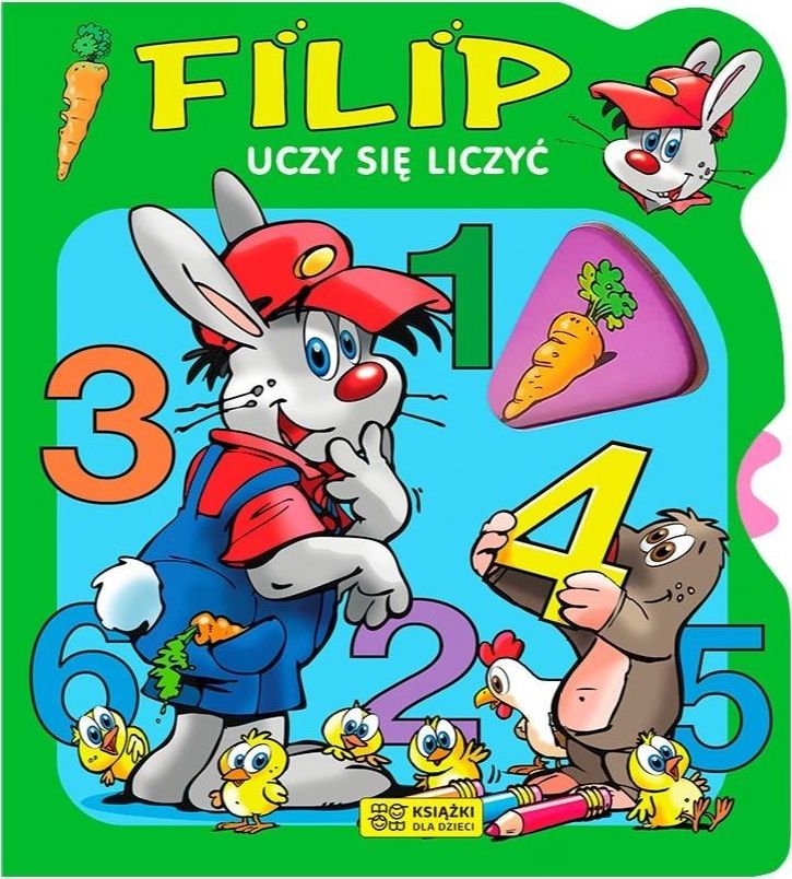 Filip uczy się liczyć (439000) - 9788371179440