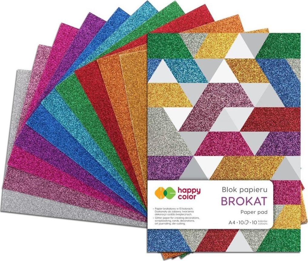 Happy Color Blok A4/10K Brokat 150g HAPPY COLOR