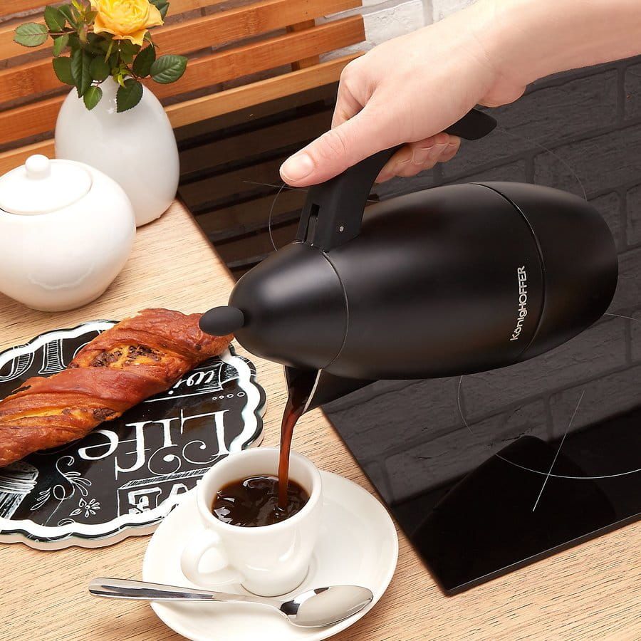 фото Кавоварка гейзерна Konighoffer Prestigio 6tz Black