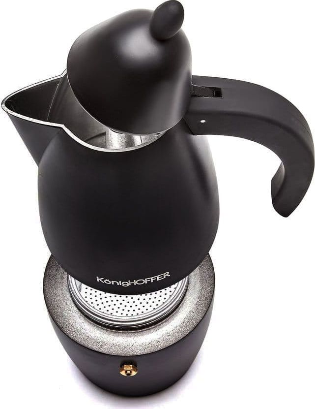 фото Кавоварка гейзерна Konighoffer Prestigio 6tz Black