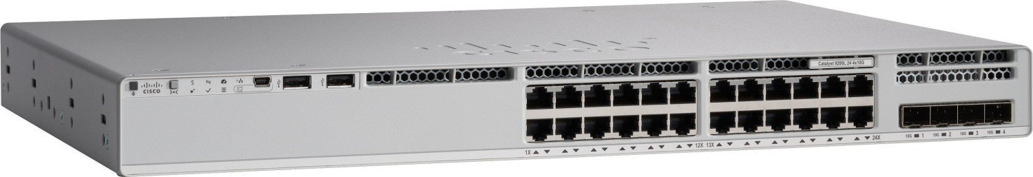 фото Комутатор керований Cisco C9200L-24T-4X-A
