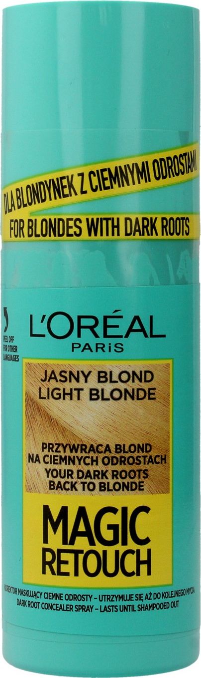 L’Oreal Paris Magic Retouch Spray do retuszu odrostów nr 9.3 jasny blond