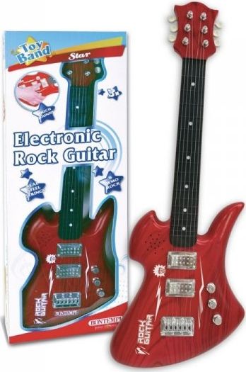 Bontempi Bontempi Gitara rockowa czerwona 244815