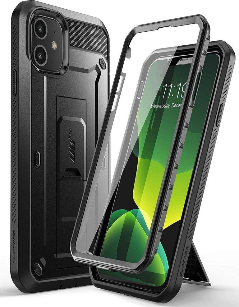 Supcase SUPCASE UNICORN BEETLE PRO Etui pancerne iPhone 11 czarne