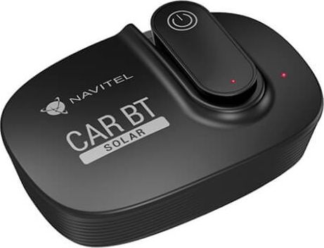 фото Bluetooth-гарнітура Navitel Solar Car Black