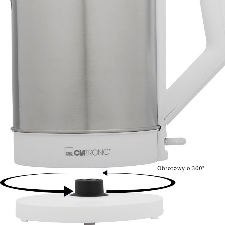 фото Електрочайник Clatronic WKS 3692 White