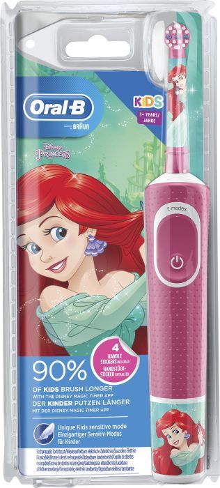 фото Електрична зубна щітка Oral-B Vitality Kids D100 Princess Pink