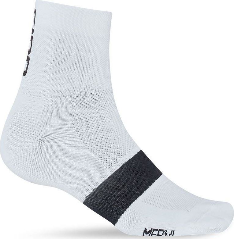 Giro Skarpety GIRO CLASSIC RACER white black roz. M (40-42)
