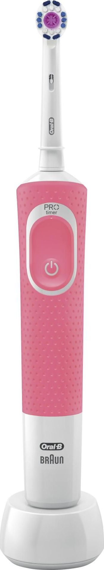 фото Електрична зубна щітка Oral-B Vitality 100 3D White/Rose