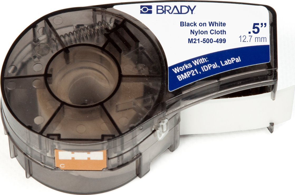 Brady Black on White 4,87m x 12,7mm