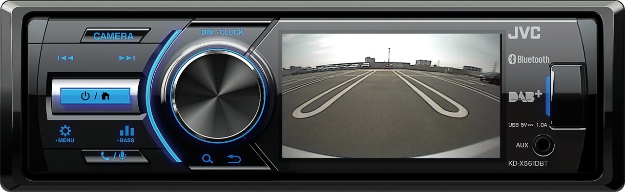 фото Бездискова MP3-магнітола JVC KD-X561DBT