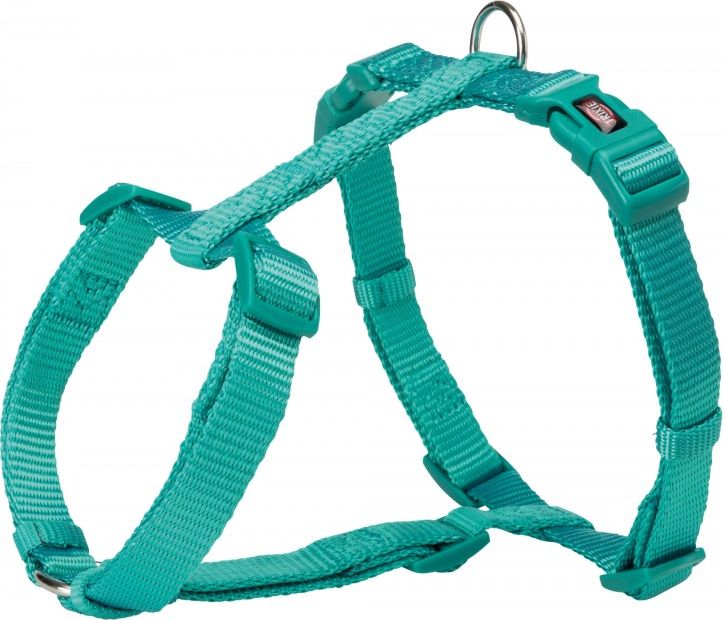 Trixie Szelki Premium, XXS–XS: 20–32 cm/10 mm, morski błękit