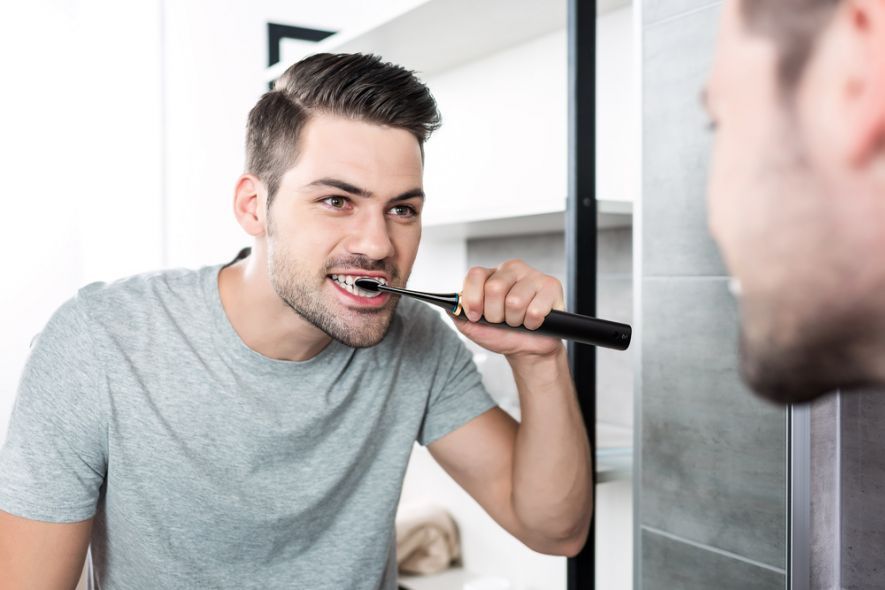 фото Електрична зубна щітка Eldom Sonic SD200C Black