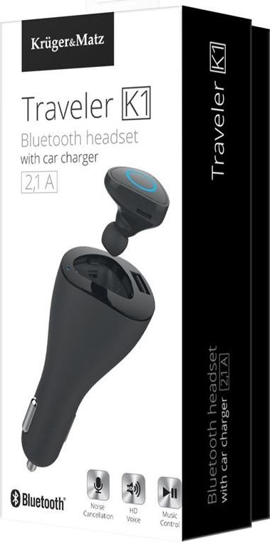 фото Bluetooth-гарнітура Kruger&Matz Traveler K1 (KM0397)
