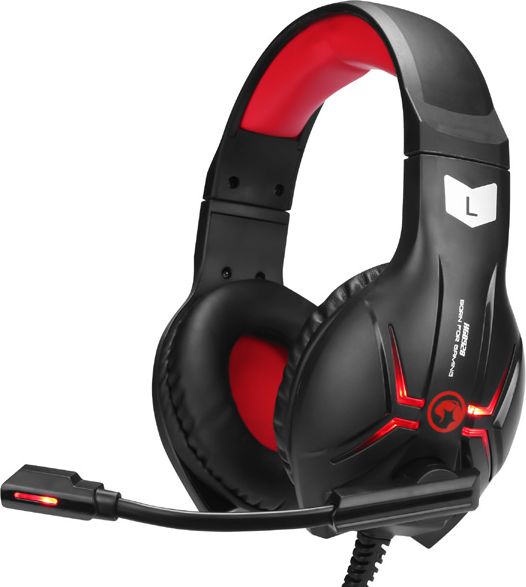 фото Навушники з мікрофоном Marvo HG8928 Black/Red