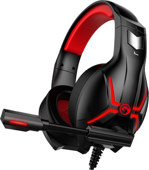 фото Навушники з мікрофоном Marvo HG8928 Black/Red