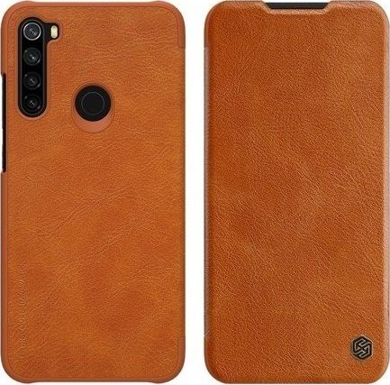 Nillkin NILLKIN QIN SKÓRZANE ETUI SAMSUNG GALAXY NOTE 10 LITE BRĄZOWY standard
