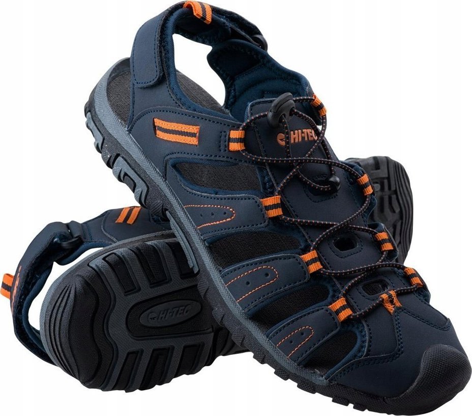 Hi-Tec SANDAŁY TIORE NAVY/DARK GREY/ORANGE 44
