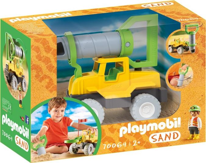 Playmobil Samochód z wiertłem do piasku (70064)