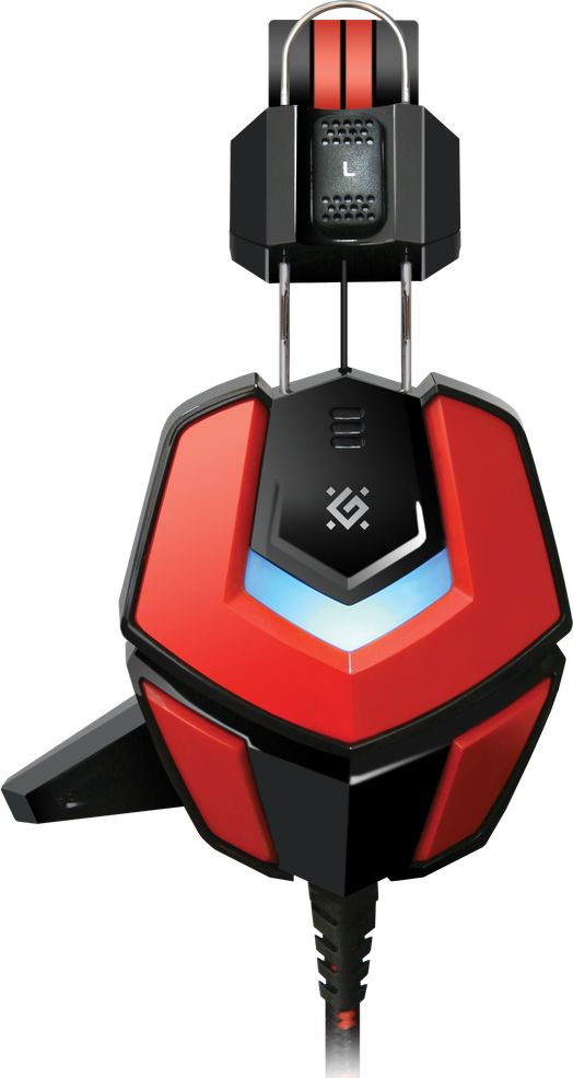 фото Навушники з мікрофоном Defender Ridley Red/Black (64542)
