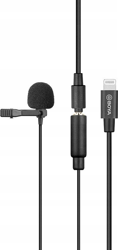 фото Мікрофон петличний/ для смартфонів та планшетів iOS Boya BY-M2