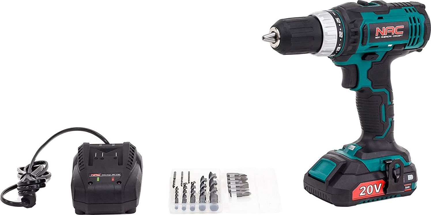 фото Шурупокрут Nac CDB1-LI-20V