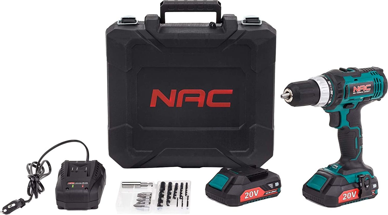 фото Шурупокрут Nac CDB2-LI-20V